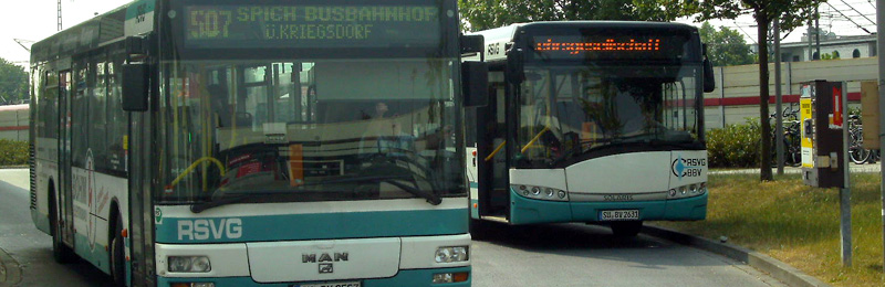 Bus Sonderfahrpläne Linien 545 und 546 ab 07.08.2023 wegen Baumaßnahmen