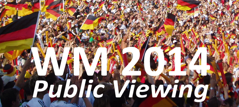 WM 2014: Public Viewing bei kabelmetal
