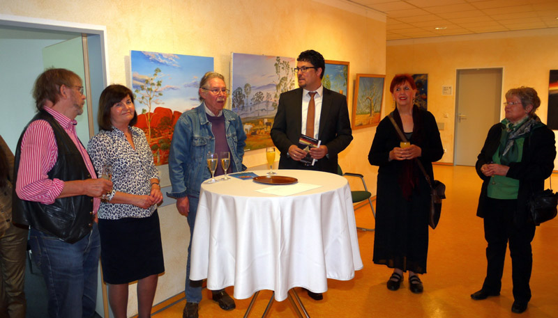 Kunstausstellung in Morsbach eröffnet