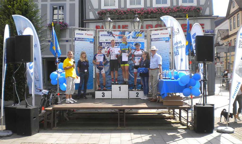 Pepe Rahl gewinnt U17-MTB-Rennen in Rinteln