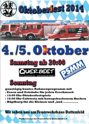 Oktoberfest Feuerwehr Dattenfeld
