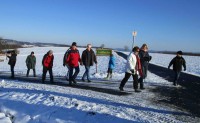 15. Vereins-Winterwanderung der SG Niederhausen- Birkenbeul bei bilderbuchartigem Wanderwetter