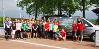 DFB-Mobil besuchte den SV Höhe beim Jugendtraining