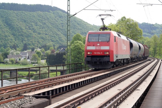 Gueterverkehr Zug Bahn