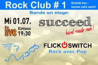 Rock Club # 1 – live bands on stage
