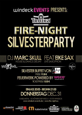 Fire Night Silvesterparty 2015