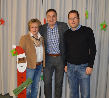 2. stellvertretende Bürgermeisterin Ulrike Kachel, Bürgermeister Hans-Christian Lehmann und 1. Stellvertretender Bürgermeister Daniel Stenger (v.l.n.r.)