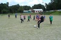 Fußball-Feriencamp für jugendliche Sportler auf der Waldsportanlage Hohe Grete/Pracht-Wickhausen