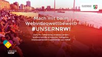Mach mit beim NRW-Webvideowettbewerb „#unserNRW“