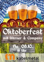 Oktoberfest mit Partyband Werner & Company