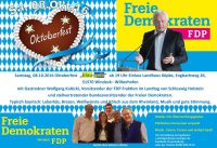 FDP Windeck: Einladung zum traditionellen Oktoberfest „blau-gelb“ mit Wolfgang Kubicki, MdL