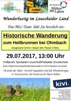 Wanderlustig im Leuscheider Land: Kulturhistorische Wanderung zum Heilbrunnen bei Ohmbach