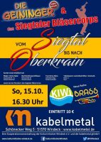 KIWi präsentiert die neue Reihe: KIWi-BRASS: Konzert des „Siegtaler Bläsercorps“ und den „Geiningern“