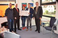 Volksbank Hamm spendet an die Gesamtschule Windeck 1.000,- €