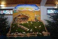 Filialkirche St. Martin in Windeck-Altenherfen zeigt in der Weihnachtszeit ihre bergische Krippe