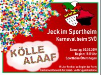 Jeck im Sportheim – Karneval beim SVÖ