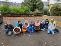 Dorfgemeinschaft Roth e. V.:  Viele kleine Sammler am Werk – Herbstaktion mit den Dorfkindern
