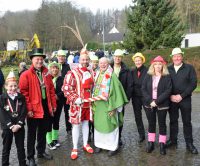 Kirche und Karneval kamen an St. Peter  Herchen im neuen Jahr zusammen