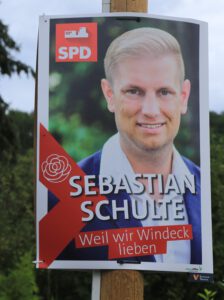 SPD Windeck: SPD setzt auf umweltverträgliche Plakate