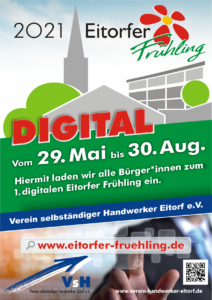 „Eitorfer Frühling 2021 – goes digital“ Alle Bürgerinnen und Bürger sind herzlich eingeladen!