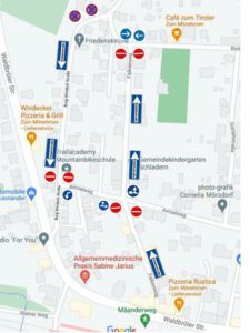 Geänderte Verkehrsführung in Schladern ab 22.10.2021
