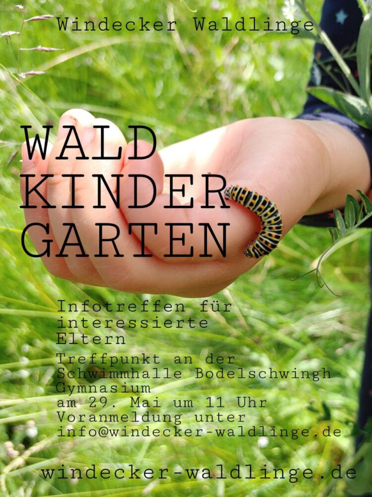 Gründung eines Waldkindergartens in Windeck-Herchen – Einladung zum Kennenlerntag für interessiere Eltern