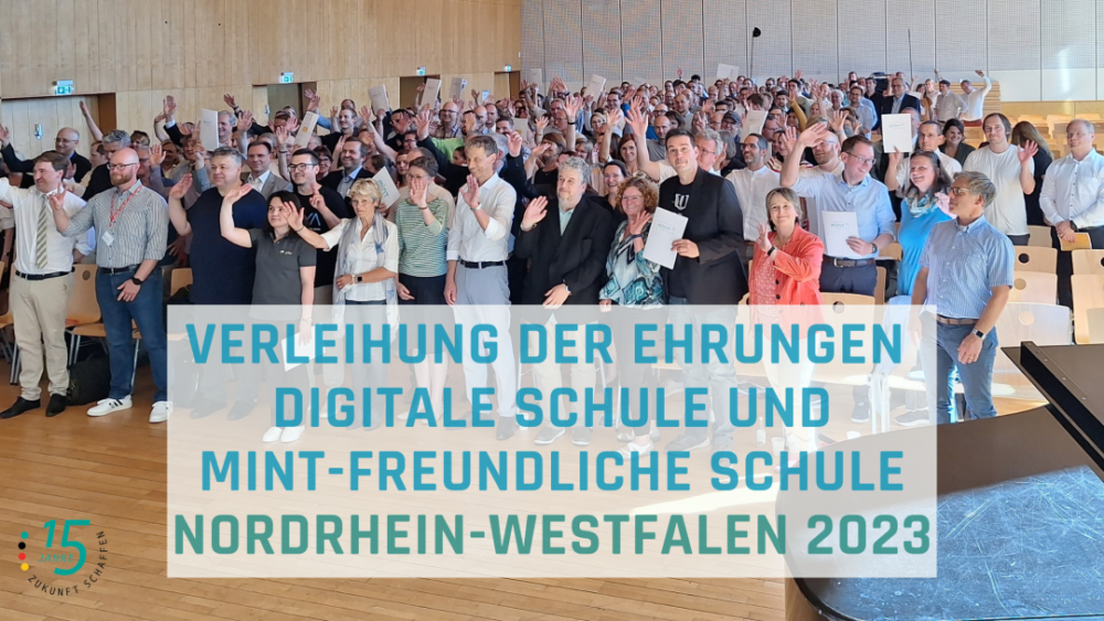 MINT-freundliche und Digitale Schule 2023: Das Bodelschwingh-Gymnasium Herchen