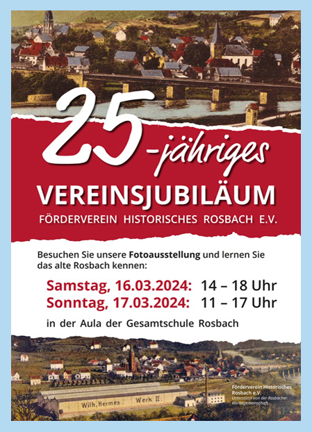 25 Jahre Förderverein Historisches Rosbach e.V.