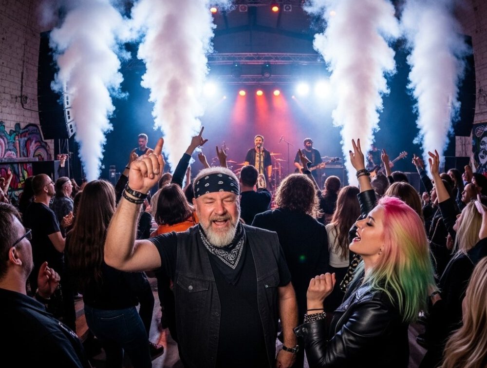 Rock-Party bei kabelmetal