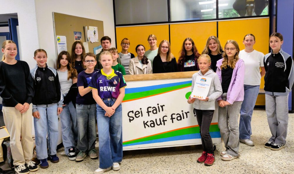 Titelerneuerung Fairtrade-School Bodelschwingh-Gymnasium – Herzlichen Glückwunsch!
