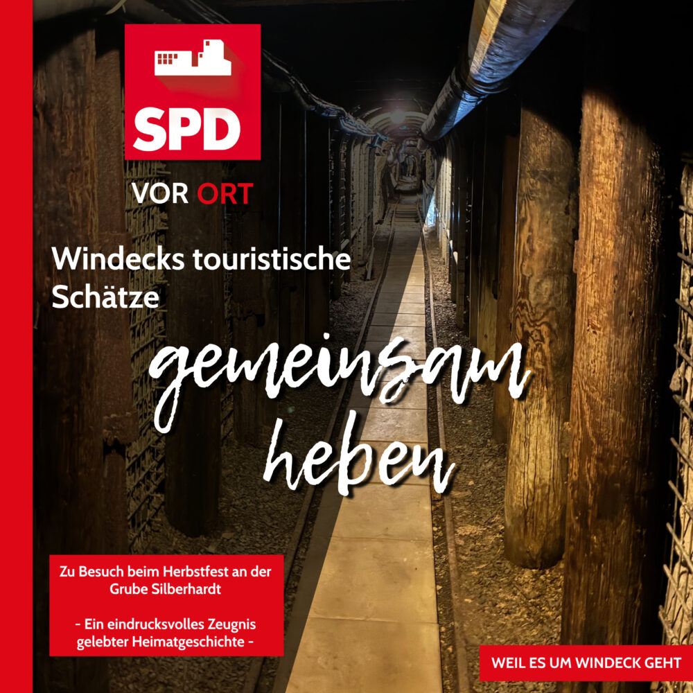 SPD Windeck: Herbstfest an der Grube Silberhardt – Windecks touristische Schätze gemeinsam heben