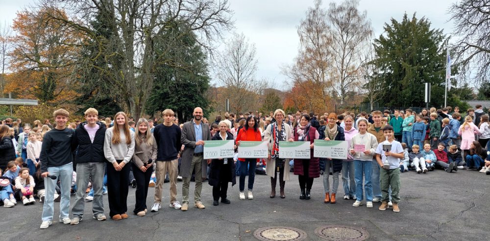 Eine stolze Summe für gute Zwecke